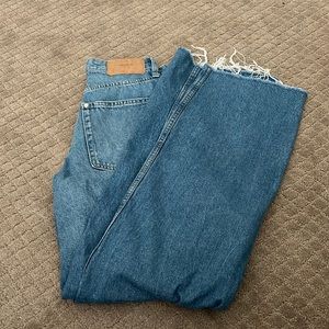 h&m wide leg jeans size 4 <3